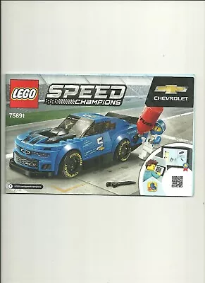 Buy  Lego 75891 Speed Champions Instruction Manual Book  • 3.20£