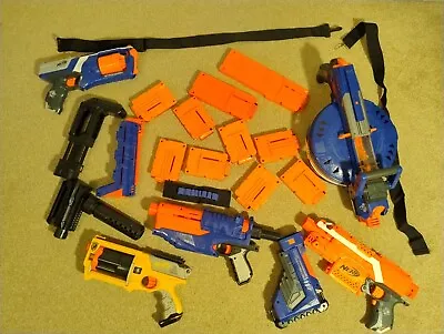 Buy Nerf Gun Bundle With Hailfire And Bullets • 15£