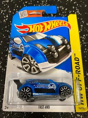 Buy OFF ROAD FAST 4WD BLUE Hot Wheels 1:64 **COMBINE POSTAGE** • 2.95£