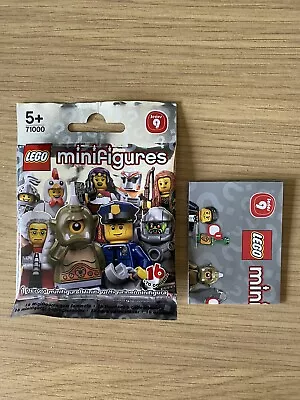 Buy Lego Minifigures Series 9 Empty Packet And Checklist Only (71000) • 6.49£