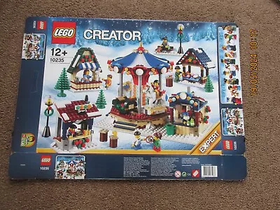 Buy Lego Winter Market 10235 Box, Lego Fire Station 10263 Box, Main St. Box + Instr. • 19.99£