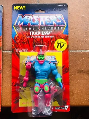 Buy Masters Of The Universe Motu Super7 Series Trap Jaw Action Figure He-man • 59.95£