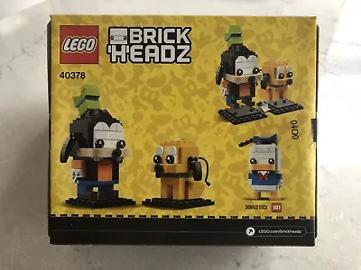 Buy LEGO BRICKHEADZ: Goofy And Pluto (40378) • 15.99£