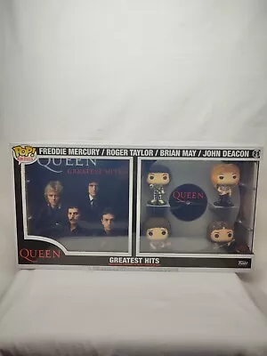Buy Queen Greatest Hits Deluxe Album Exclusive Funko Pop Vinyl • 109.99£