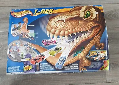 Buy Vintage Rare Hot Wheels T-Rex Dinosaur Playset  (No Cars)   • 39.99£