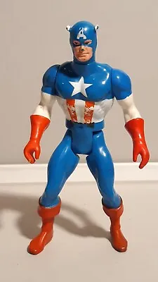 Buy Marvel Secret Wars Captain America 4.75  Figure (1984) • 10.40£