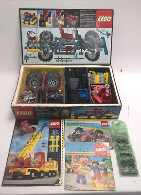 Buy Vintage LEGO Set 8860 Technic Car Chassis In Box With Inserts & Instructions • 26£