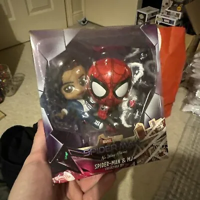 Buy Marvel Hot Toys Cosbaby SPIDER-MAN & MJ Collectible Figure - No Way Home NEW • 20£