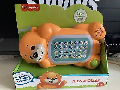 Buy BRAND NEW Fisher-Price Linkimals A To­ Z Otter Interactive Keyboard Baby Toy • 14.99£