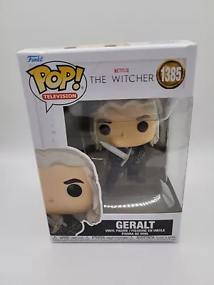 Buy Funko Pop The Witcher Geralt Of Rivia Netflix The Witcher #1385 Light Box Damage • 5.99£