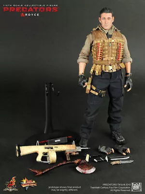 Buy Hot Toys – MMS131 – Predators 1/6th Scale Royce Adrien Brody Action Figure • 393.99£