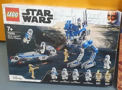 Buy Lego Star Wars 75280 Clone Troopers 501st Legion Bnib Sealed Separatist Droids • 39.95£