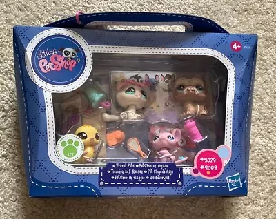 Buy Littlest Pet Shop New In Box Mib Travel Pets Set Of 4 Nos. 2079-2082 • 69.99£
