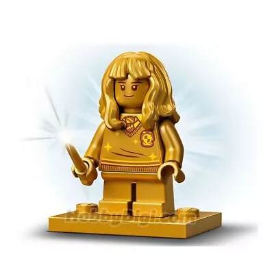 Buy Lego Harry Potter Gold Hermione Granger 20th Anniversary Minifigure (With Stand) • 19.99£