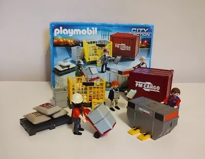Buy Playmobil 5259 City Action Airport PM Cargo Loading Team  • 36.99£