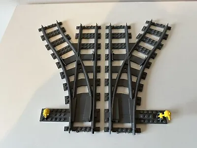 Buy Lego City Train Track Points Set Of 2 • 10£
