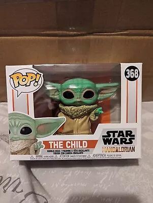 Buy Baby Yoda Official The Child Star Wars #368 Mandalorian Funko Pop Vinyl Figure • 5£