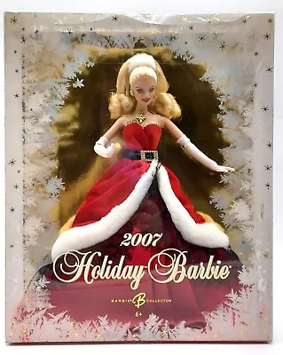 Buy 2007 Holiday Barbie Doll / Barbie Collector / Mattel K7958, NrfB • 66.80£