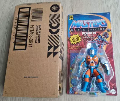 Buy MOTU Origins Masters Of The Universe NEW ORIGINAL PACKAGING Exclusive ROKKON Mattel Creations • 61.68£