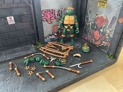Buy Super 7 TMNT Teenage Mutant Ninja Turtles Ultimates Michelangelo 6” Figure • 37.95£