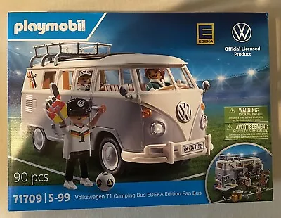 Buy Playmobil 71709 VW Volkswagen T1 Camping Bus EDEKA Fan Bus DFB EM 2024 LOOK TOP • 34.31£