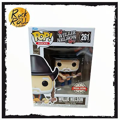 Buy Willie Nelson With Hat Funko Pop! Rocks #261 Special Edition • 20.33£