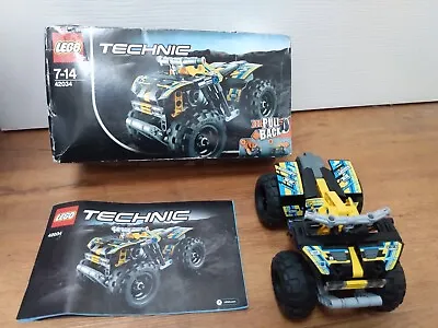 Buy Lego Technic 42034 Quad Bike Complete Bpxed With Instructions Pull Back 7-14 • 11.99£