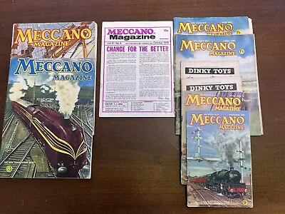 Buy Vintage Meccano Selection Of Meccano Magazines • 4.25£