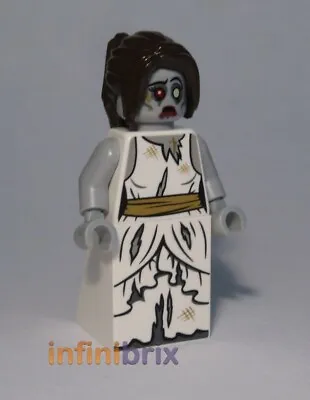 Buy Lego Zombie Bride Minifigure (Alternative Hair) Monster Fighters NEW Cus041 • 29.95£