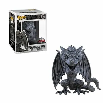 Buy POP! Game Of Thrones 47 Rhaegal Iron Super Sized 6 Inch Special Edition (Targ... • 14.95£