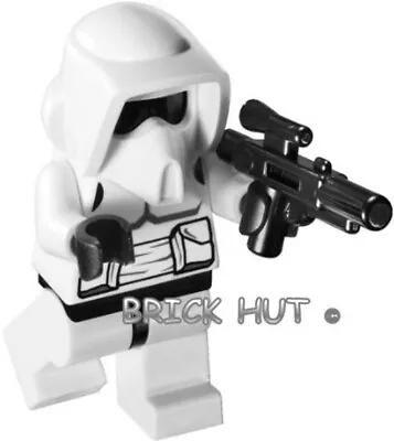 Buy Lego Star Wars Scout Trooper (black Head) + Gift - Bestprice - 8038 - 2009 - New • 6.25£