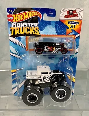 Buy Hot Wheels Monster Trucks Bone Shaker 1:64 New + Bonus Bone Shaker Die Cast Car • 16.99£