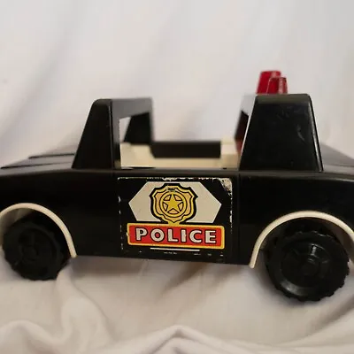 Buy Vintage Fisher Price Husky Helpers Police Car - Quaker Oats 1981 • 19.99£