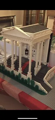 Buy CUSTOM MODULAR BUILDING Built With Genuine Lego White House • 10,000£
