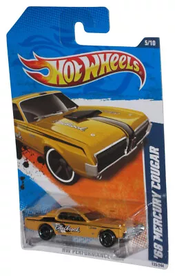 Buy Hot Wheels HW Performance '11 Yellow '68 Mercury Cougar Toy Car 135/244 • 14.06£