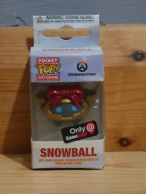 Buy Overwatch Snowball Funko Pop! Pocket Keychain • 15£