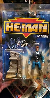 Buy Vintage The New Adventures Of He Man.. Icarus Mattel 1989. Sealed Moc. Carded  • 50£