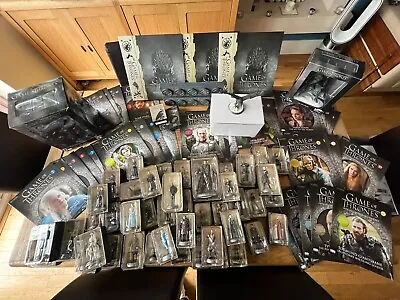 Buy HBO Game Of Thrones Set 1- 43 + More Eaglemoss Figures Magazines Special Ed Box • 349£