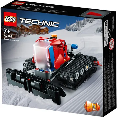 Buy LEGO Technic Snow Groomer 178 Piece Construction Set 42148 Ages 7+ NEW For 2023 • 13.20£