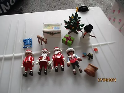 Buy Playmobil Christmas /workmen And Porto Loo Add Ons Or Spares Bundle • 12£