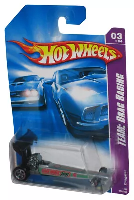 Buy Hot Wheels Team Drag Racing (2007) Silver & Green Dragster Toy Car 159/196 • 30.67£