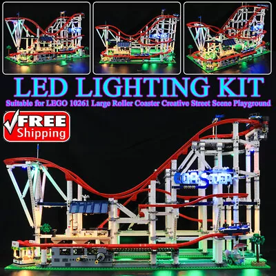 Buy LED Light Kit For LEGOs Rollercoaster Model 10261 No Model • 32.39£