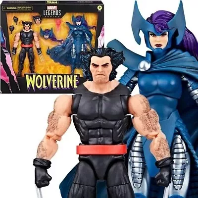 Buy Wolverine Marvel Legends Series Wolverine And Psylocke 6-Inch Action Figures • 59.99£