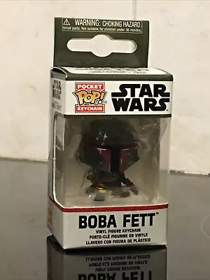 Buy Boba Fett - The Book Of Boba - Stars Wars - Funko Pop! Vinyl Keychain • 5£