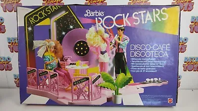Buy Barbie Rock Star Disco-cafe' Coffee' Disco Mattel #3080 1986 Rockers • 98.08£