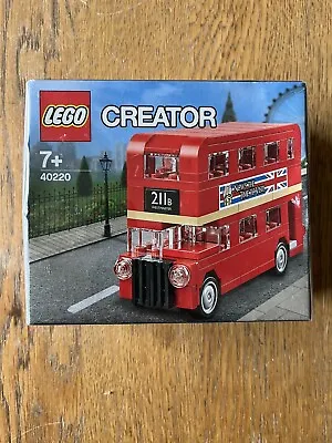 Buy LEGO 40220 Creator Double Decker London Bus - Brand New Plastic Sealed Box • 14.99£