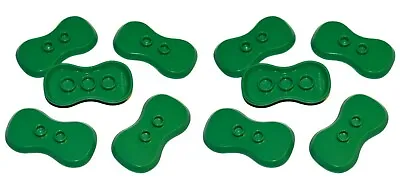 Buy LEGO Stand Base For Minifigure Green (pack Of 10) Rare Part No.88000 • 4.47£
