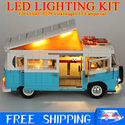 Buy DIY LED Light Kit For LEGOs 10279 Volkswagen T2 Camper Van Creator Decoration • 23.87£