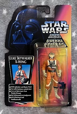 Buy Star Wars - Power Of The Force - Red Tri Logo Luke Skywalker X-Wing Pilot - MOC • 5£