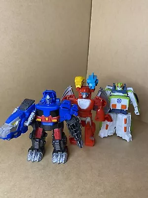 Buy Hasbro Playskool Transformers Rescue Bots X3 Bundle *FREE POST* • 15£